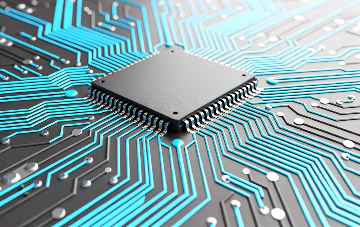 Visual de tecnología avanzada